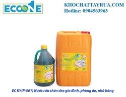EC KY P561 Nước rửa chén cho gia đình, phòng ăn, nhà hàng, quầy hàng rong